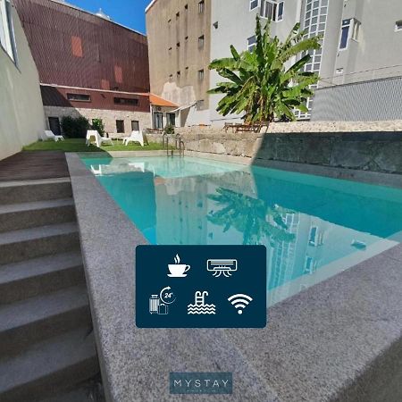 Mystay Porto Bolhao - Pool & Garden Esterno foto