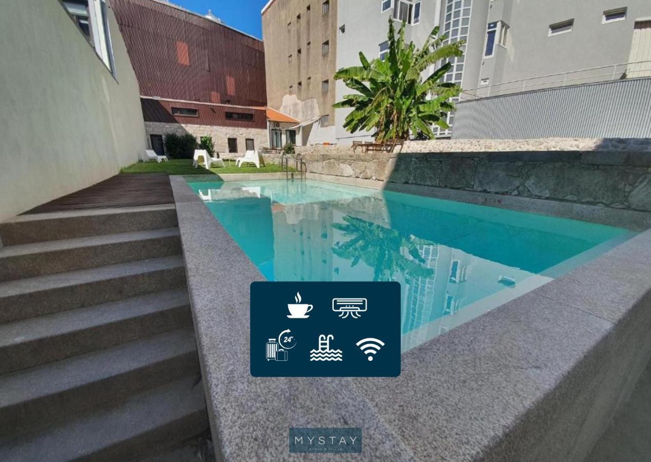 Mystay Porto Bolhao - Pool & Garden Esterno foto