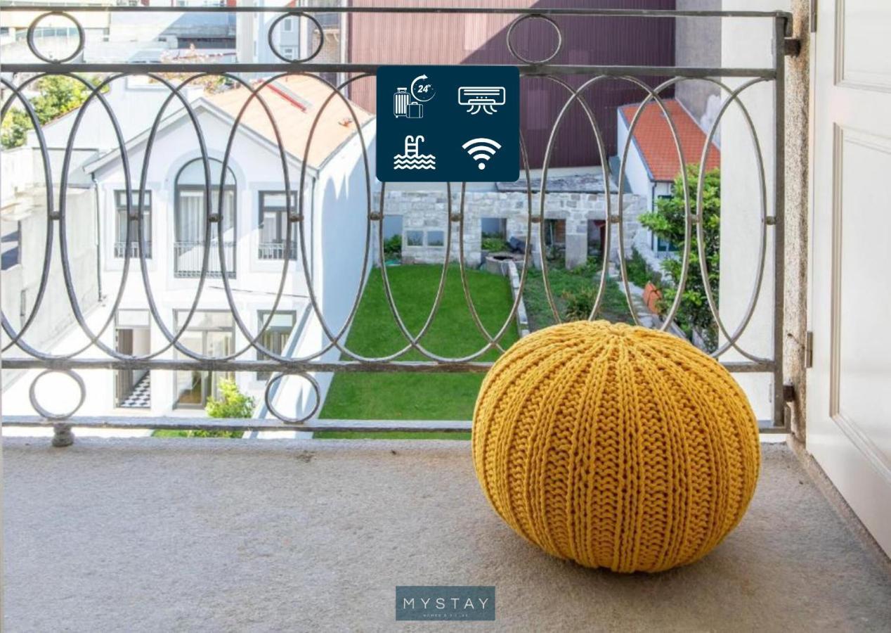 Mystay Porto Bolhao - Pool & Garden Esterno foto